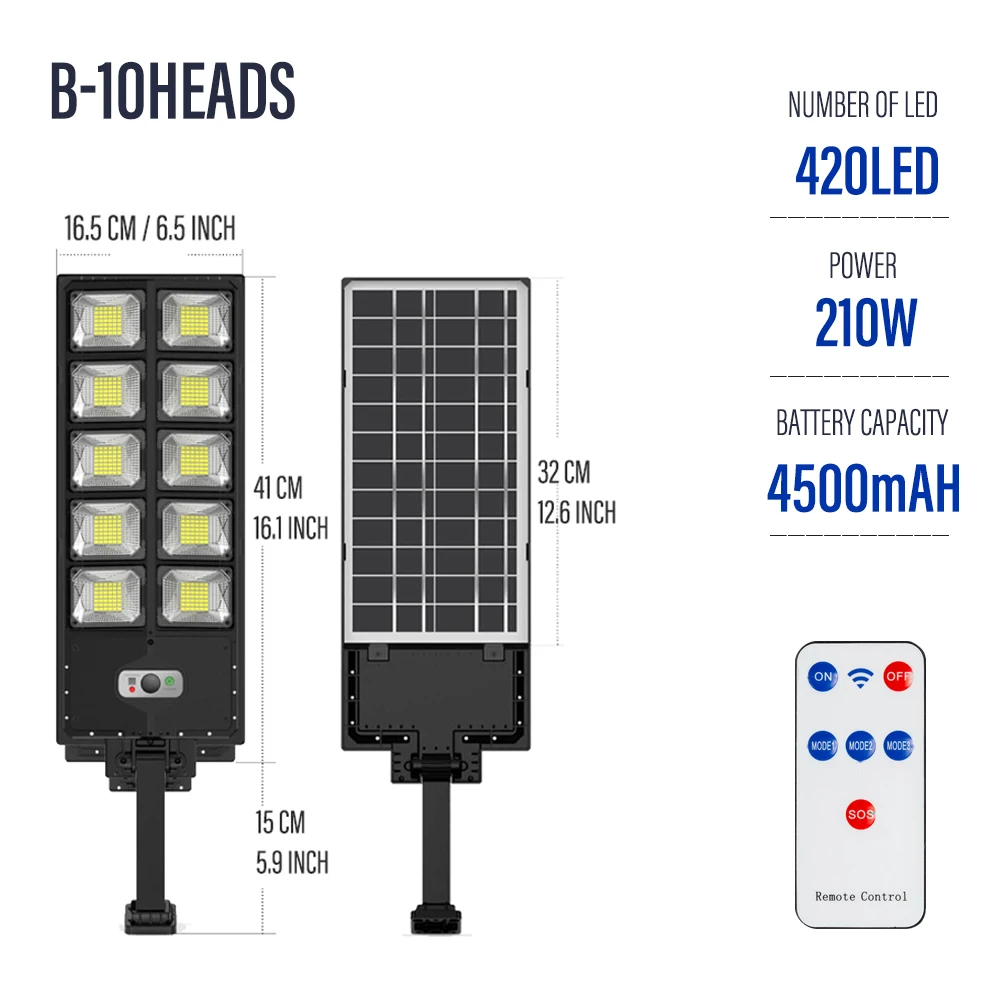 504LED Solar Light Outdoor IP65 Waterproof Super Bright Street Light with Remote Control Motion Sensor Street Garden Wall Light led solar garden lights Solar Lamps