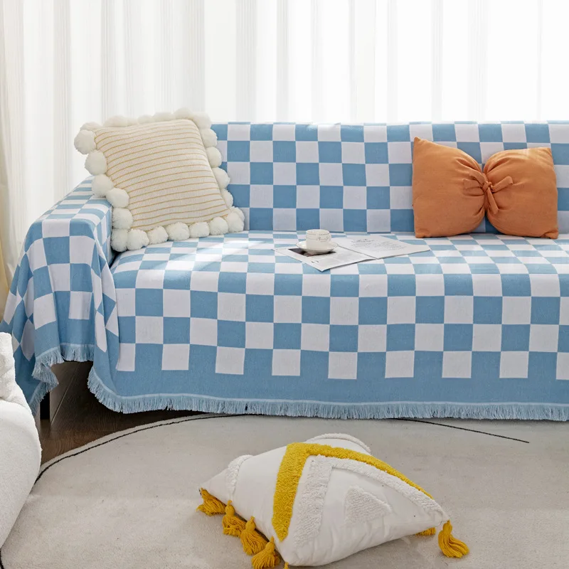 blue-and-white-plaid-sofa-blanket-nordic-style-high-quality-sofa-towel-blanket-large-for-living-room-universal-dust-sofa-cover