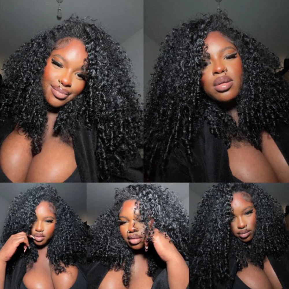 Burmese Curly Human Hair Bundles WIth Spiral Curly End Brazilian 100% Unprocessed 1/3/4 Bundles 12A Burmese Curly Extensions 6