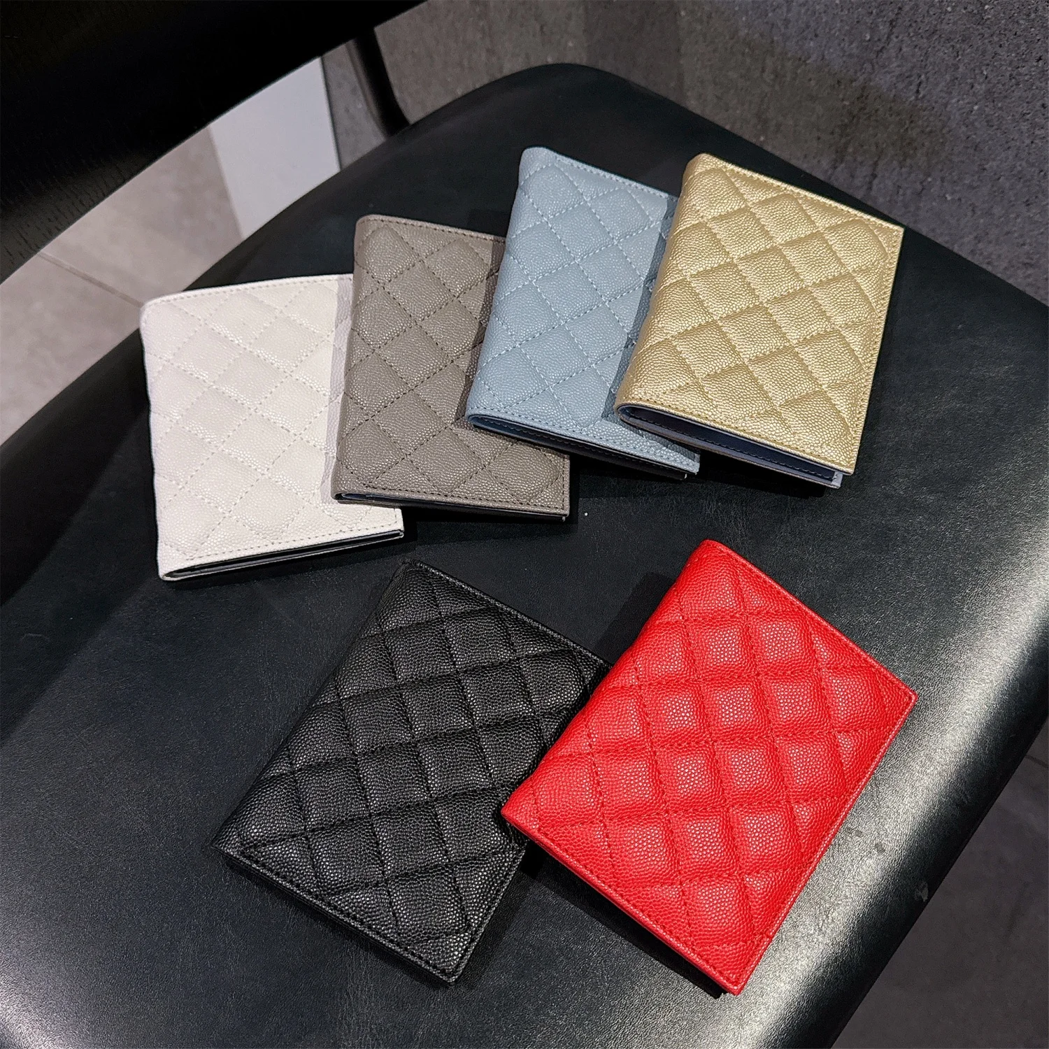 패션 남성/여성 미니 ID 카드 홀더 비즈니스 신용 카드 홀더 고급 PU 가죽 슬림 은행 카드 케이스 정리함 지갑