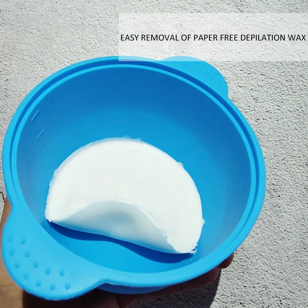 300ml / 400ml Wax Warmer Heat-resisting Silicone Bowls Hair Removal Wax Replacement Pot Silicone Bowls Hair Removal