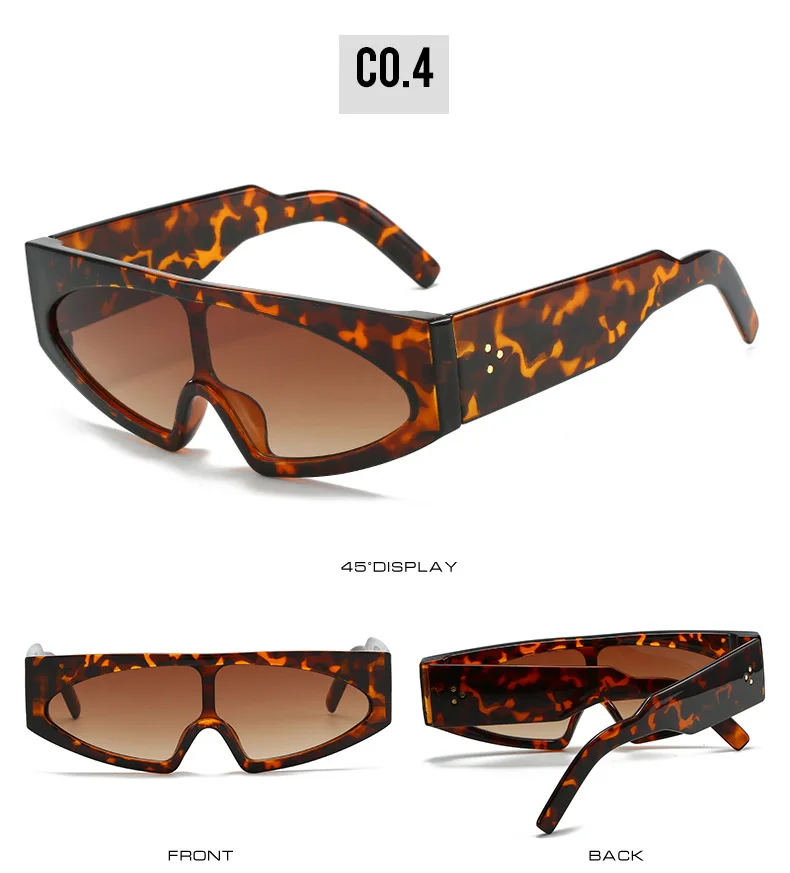 Oversized Sonnenbrille Für Damen Und Herren Mit Uv-schutz_voghion.com
