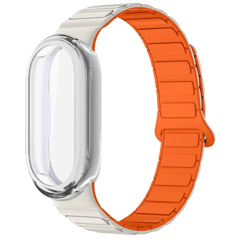 Magnetic Silicone Strap with TPU Bumper Case