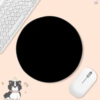 Anime Whale Non-slip Round Big Promotion Table Mat Student Mousepad Computer Keyboard Pad Games Pad for PC Gamer Mousemat 2
