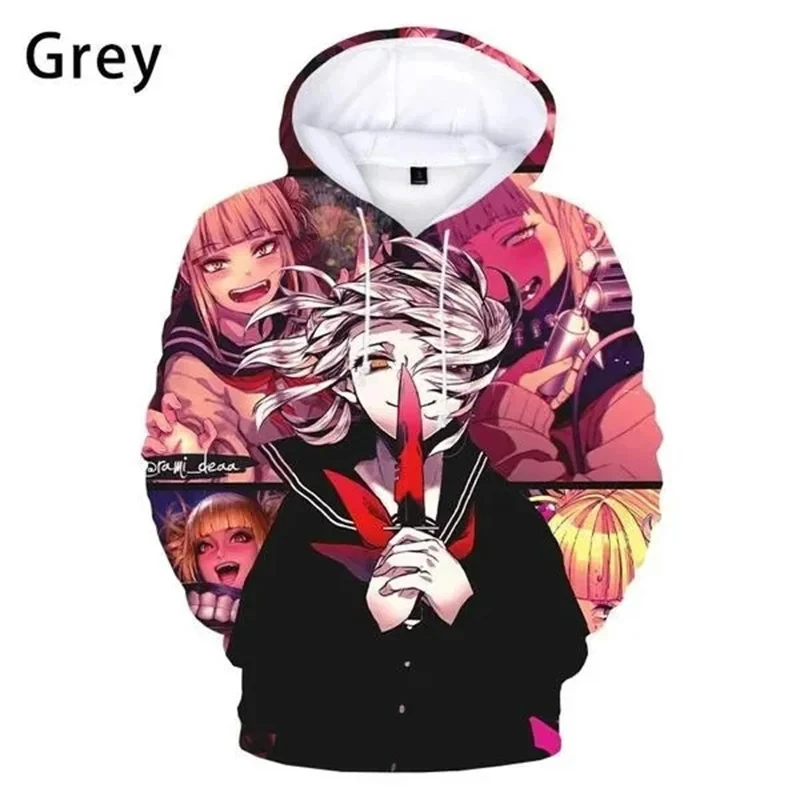 

Толстовка с капюшоном с рисунком в стиле аниме «Мой герой»