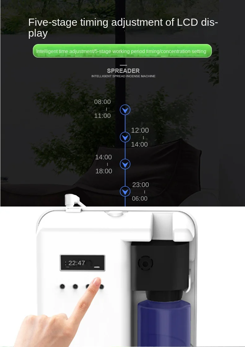Parede, Casa e Escritório, Máquina de Fragrância WiFi, Difusor de Aroma, 180ml