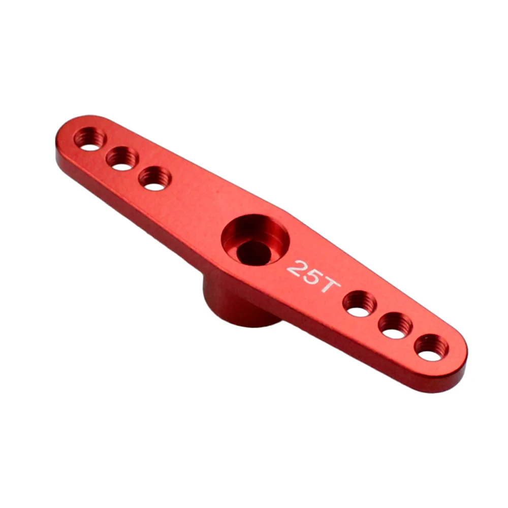 25T M3 알루미늄 RC 서보 암 혼 단일 암/듀얼 암 1/10 RC 크롤러 자동차 보트 Futaba HSP Wltoys Axial SCX10 부품
