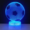 3d Illusion Child Night Light Football Ball Touch Sensor Remote Nightlight for Kids Bedroom Decoration Soccer Table Lamp Gift 3