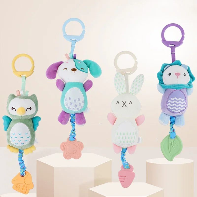 Stuffed Animal Baby Rattle 1