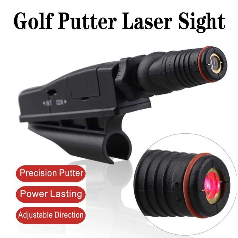 Golf Putter Laser Sight Training Golf Practice Aid Aim Line Corrector Improve Aid Tool Putting