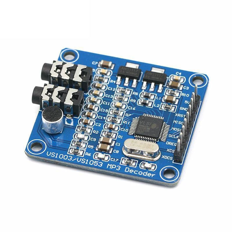 

1/2/5/10/30Pcs VS1003B MP3 Decoding Module Onboard Microphone STM32 Microcontroller Development Board Accessories