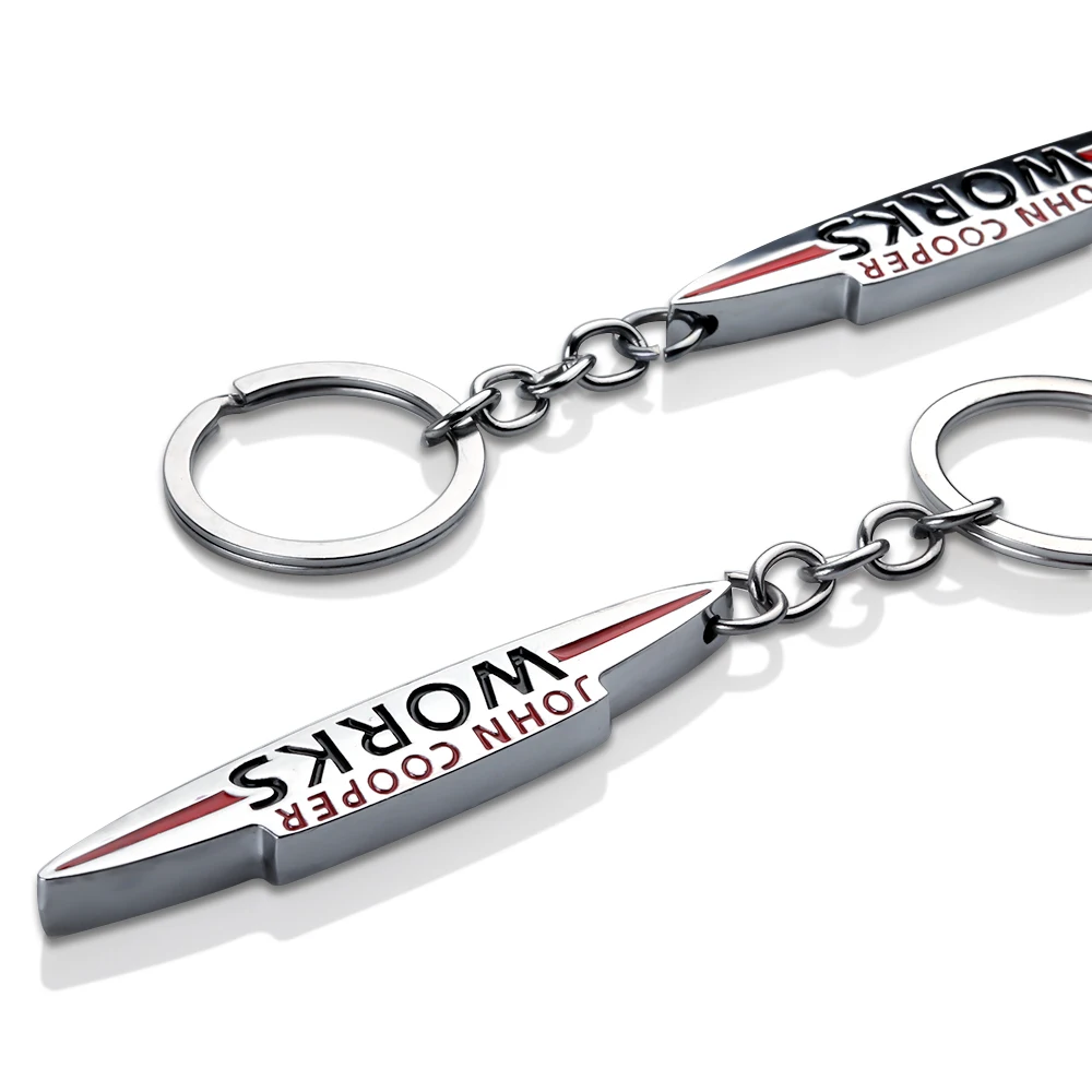 Стайлинг автомобиля, брелок для ключей для MINI Cooper JCW S R53 R56 F56 F55 F60 R50 R52 R55 R61, автомобильные аксессуары