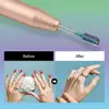 7 Pcs/Set Rainbow Tungsten Milling Cutter For Manicure Gel Cuticles Remove Polishing Toos Nail Drill Bits 6
