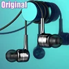 3.5mm Wired Headphones In Ear Headset Wired Earphones with Microphone Bass HiFi Stereo Earbuds Sports In-line Control For Phones 1
