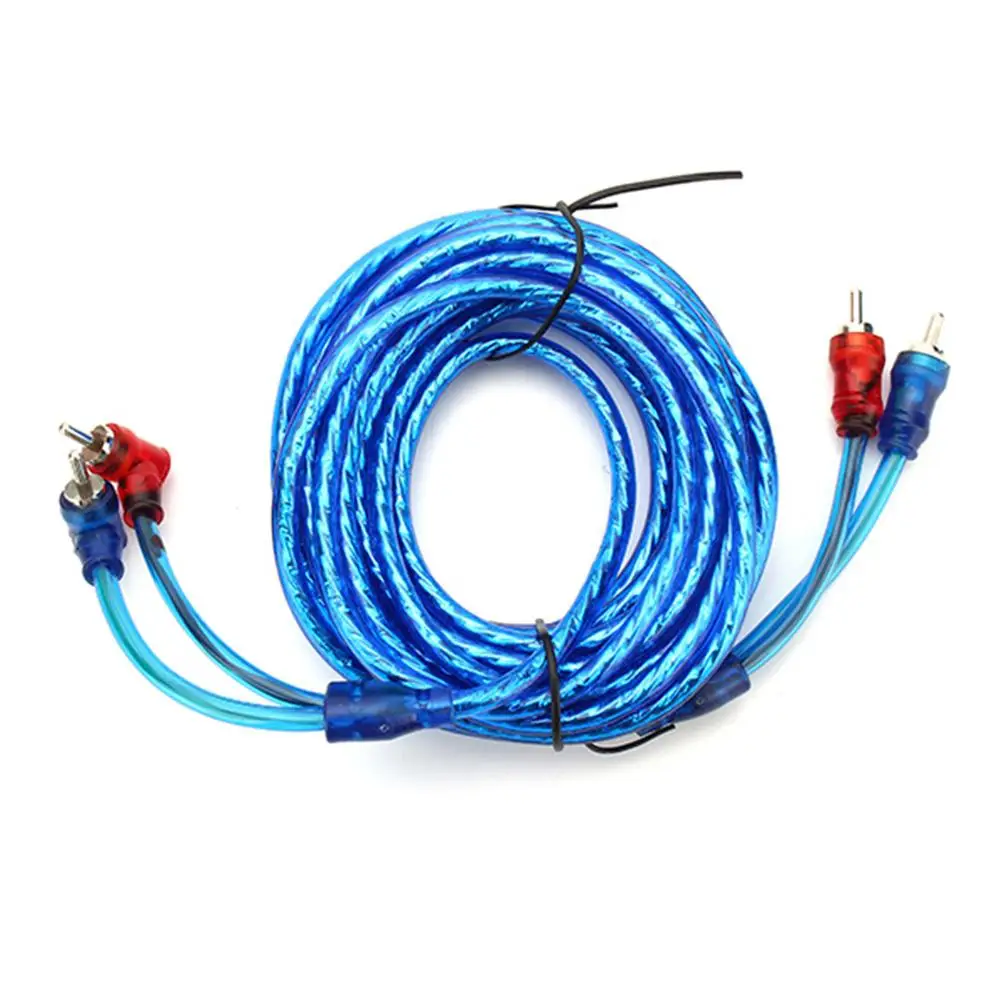 Car Audio Speakers Wiring kits Cable Amplifier Subwoofer Speaker Installation Wires Kit 10GA Power Cable 60 AMP Fuse Holder