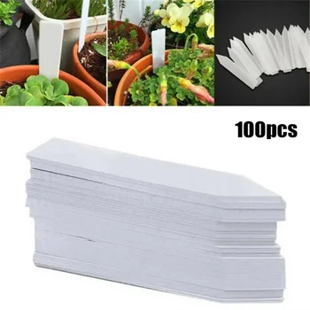 100pcs Plastic Plant Labels 1