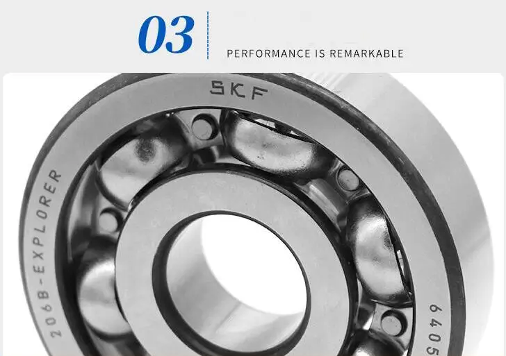SKF, importação original, alta velocidade, tampa de