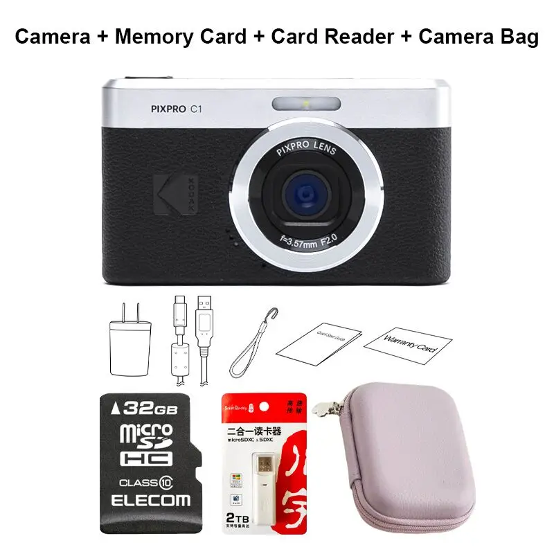 NEW KODAK PIXPRO C1 Digital Camera All-in-one 13MP Sensor