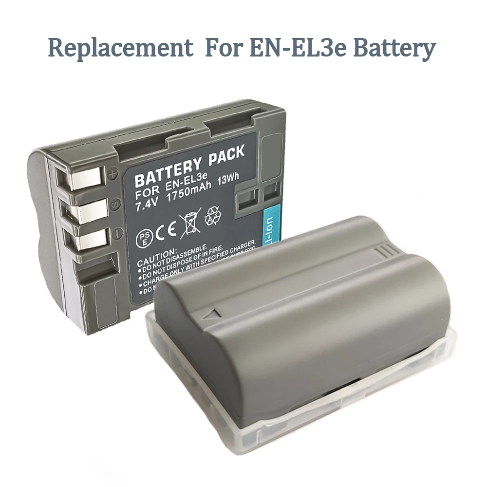 EN-EL3e EN-EL3 ENEL3 Battery For Nikon D50 D70 D70s D80 D90 D100 D200