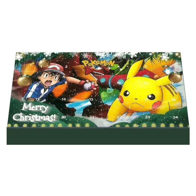 Boîte de calendrier de l'avent Pokémon pour enfants, 2 styles, 2024, Eevee,  Pikachu Anime Action Figure, Merry Christmas, Original Toy, peuvBoy Gift -  AliExpress