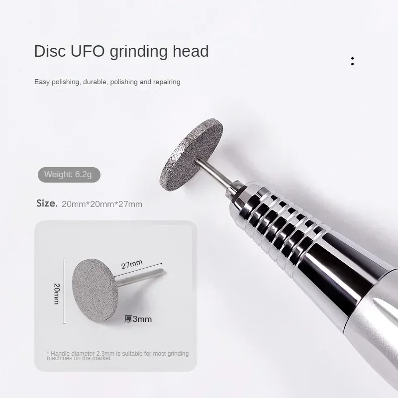 Nail Diamond Metal Drill Bits Disc Bit for Dead Skin Callus Electric Foot File Callus Remover Shaft for Nail Salon Grinding Head nail drill bit electric nail drill bit manicure drill bit