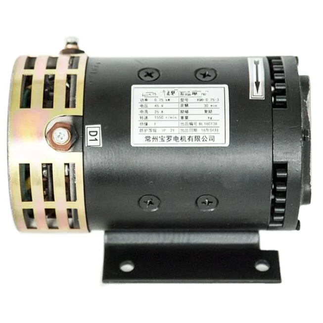 

Forklift Pump motor 25A DC Brushed Motor 45V 2800RPM Speed Motor XQD-0.75-3