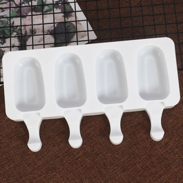 4 Even Old Popsicle Molds with Lid Mold Ice Cream Mold Popsicle Mould DIY  Ice Cream Mold Homemade Ice Cream for Summer - AliExpress