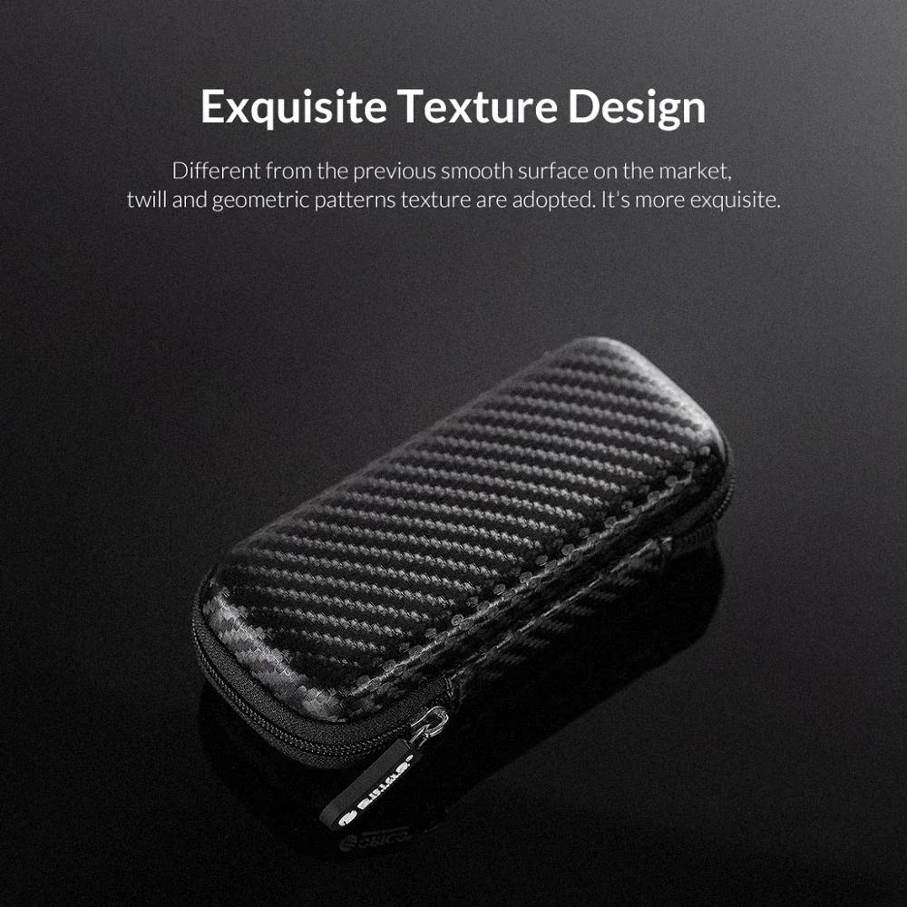 Portable Hard Drive Bag Electronic Accessories Case Digital Accessories Bag Hard Drive Case ORICO M.2 NVMe Hard Disk Case EVA Portable HDD Storage Protection Bag for External M.2 Hard Drive Earphone Data Line HDD Case