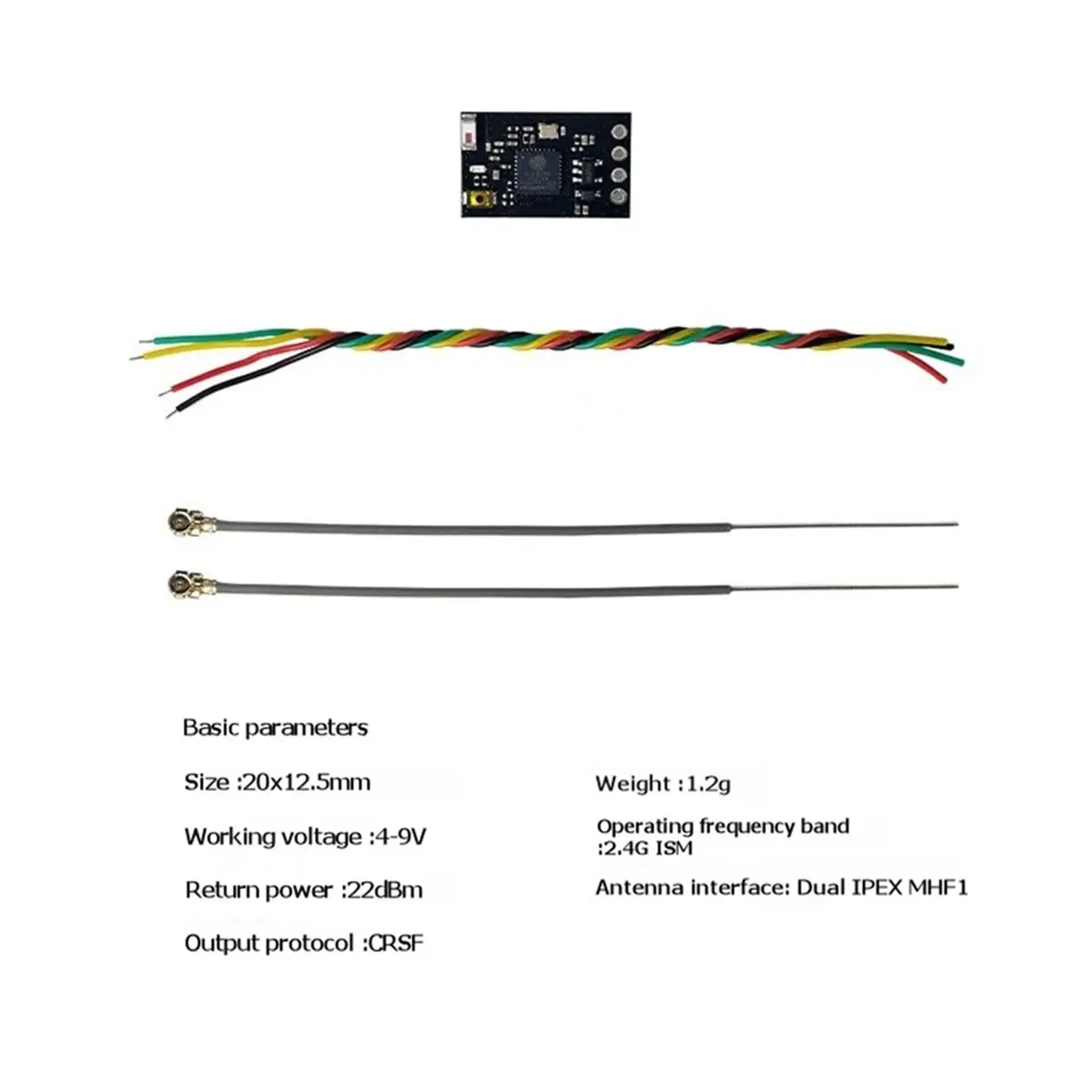 A23G ER16 ELRS 2.4G 수신기 V3.3 16채널 듀얼 안테나 VRX Exp..