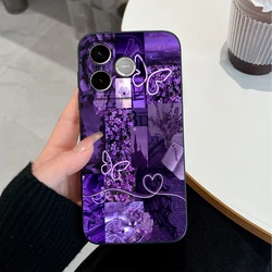 Custodia Antishock in Silicone Morbido con Stampa di Fiocchi - Leggera e Finitura Liscio
