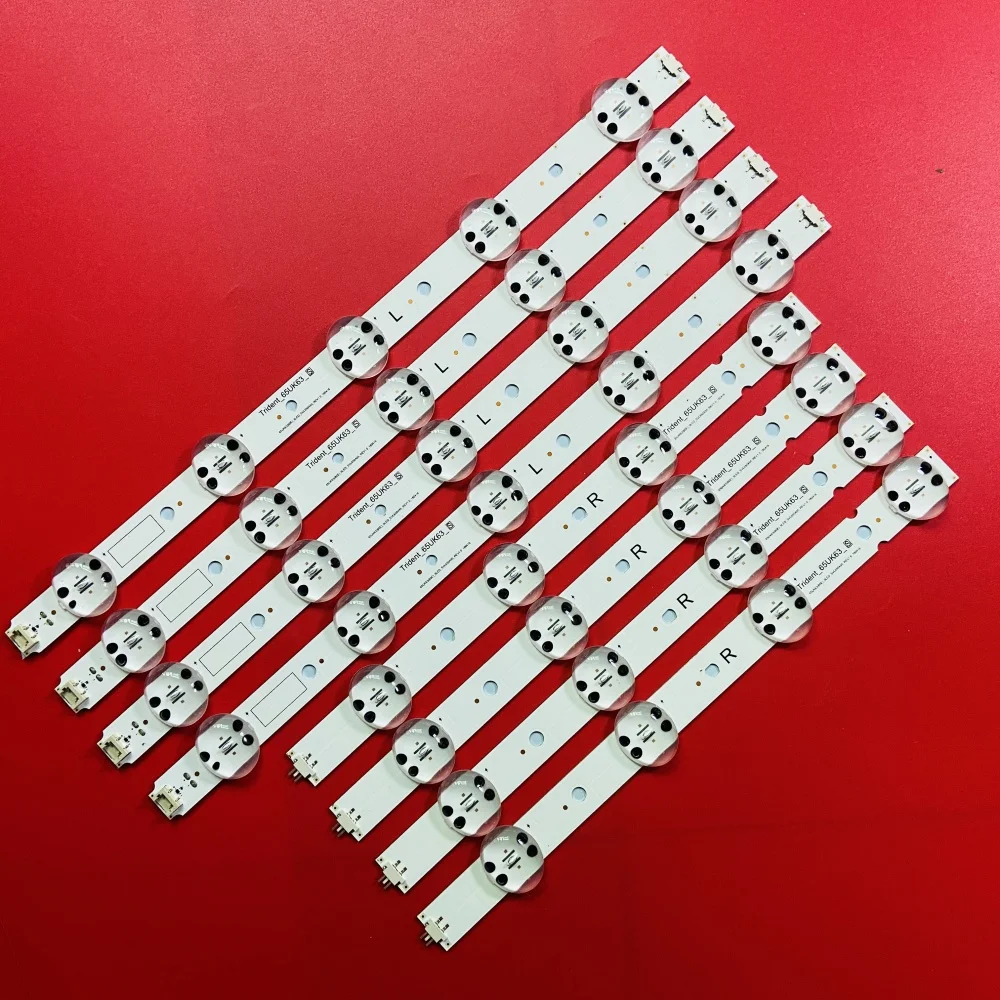 TV용 LED 스트립, 65UK6300YVB 65UK6300 65UK6400 65UK6470PLC 65UK6400PLF 65UK6300PUE, EAV64013801, 4 PCs