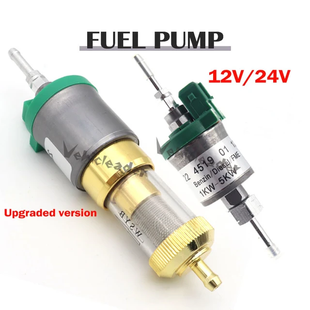 12V/24V Für 1KW Zu 5KW Für Webasto Eberspächer Heizgeräte Für Lkw Öl  Kraftstoff Pumpe Luft Parkplatz heizung Upgrade Ultra-low Noise Puls -  AliExpress