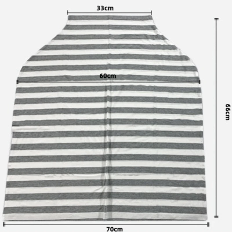 Cotton Striped Breast Feeding Cover baby Car Seat Cover Stroller Cart Multi-Functional Breastfeeding Scarf Nursing breastfeeding cover nursing towel