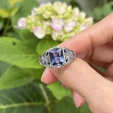 紫タイプ 魔術アロマリングorスカーフリング✨ 透かし桜リング（サクラピンク） - Angelic Jewelry