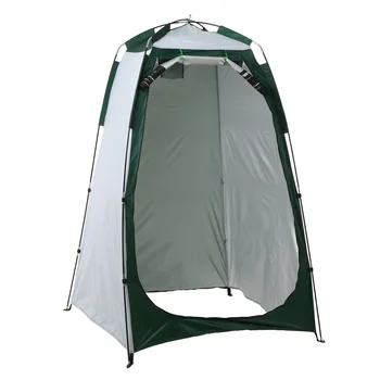 Portable Beach Shower Toilet Changing Tent Sun Rain Shelter Privacy Shelter Tent with Window for Outdoor Camping Bathroom 1