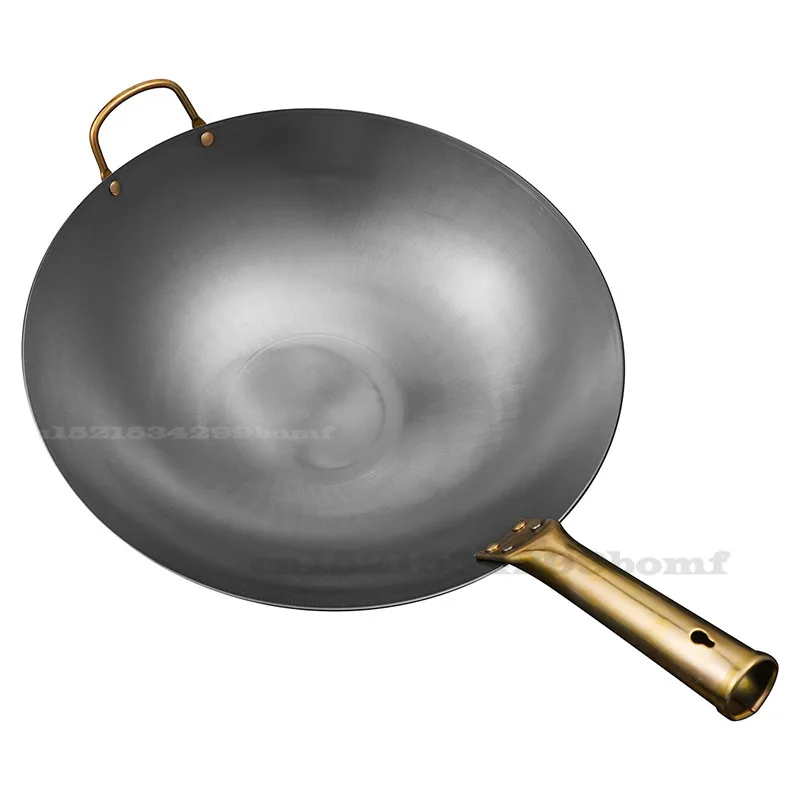 Beijing style electric heating kitchen Iron Wok for Induction heating Chinese 