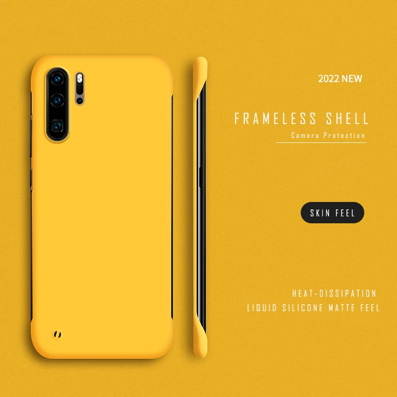 Ultradünne, schlanke, harte, rahmenlose PC-Hülle für Huawei Honor 10 8X 9X 10i 20e 30i 20 Lite 30 50 60 Pro Matte Cover-Hüllen_voghion.com