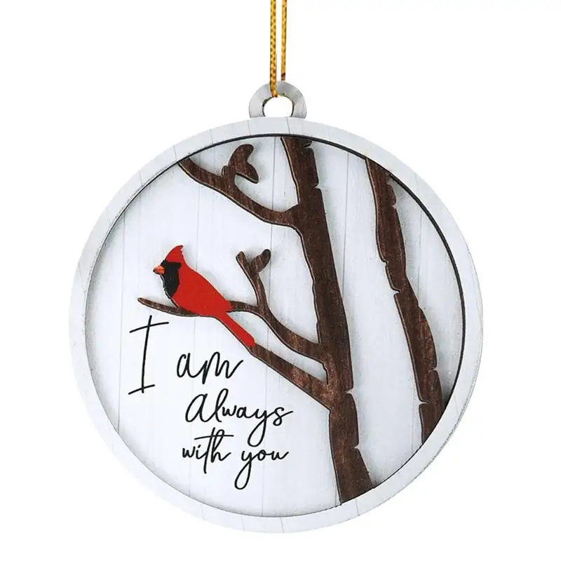 

Рождественские украшения в виде птиц, красная птица, декоративный кулон, праздничное украшение, домашний декор, деревянный знак, украшение для елки, рождественские украшения