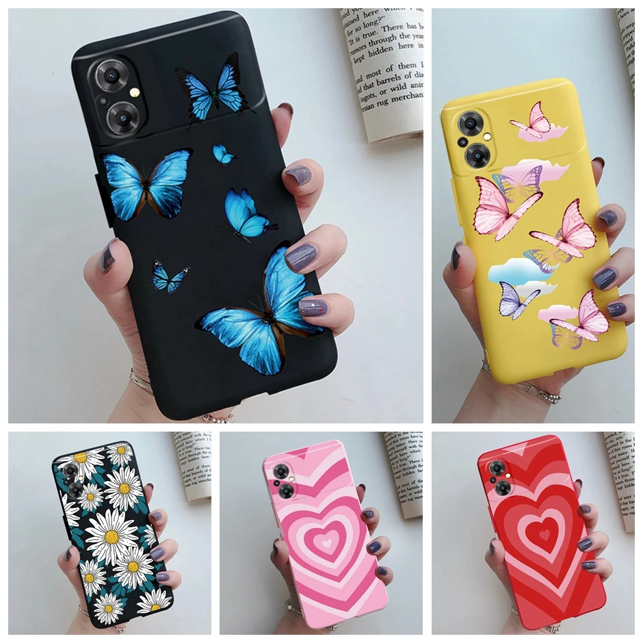 Elegant Butterfly Silicone Soft TPU Phone Protector - Fashion Cover