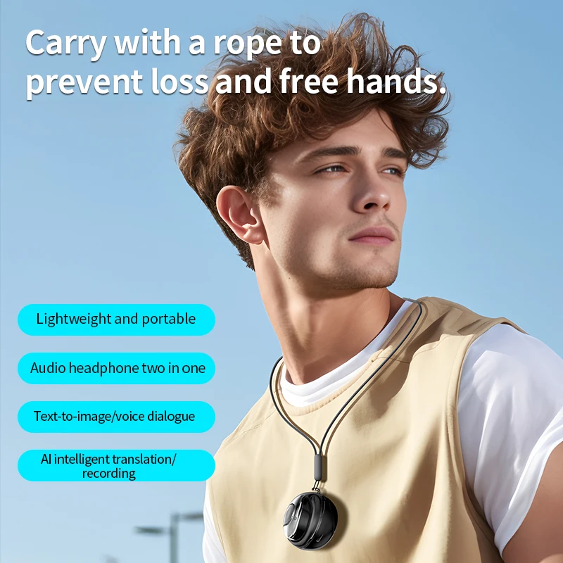 Sobast T26pro AI translation Wireless Earphones Bluetooth 5.4 Low Latency Headphones HD Call Dual Mode Gaming Headset With Mic 3