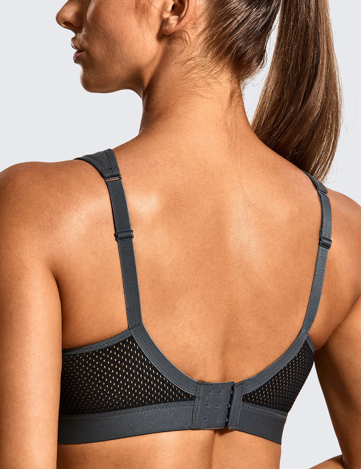 Women Sports Bra High Impact Support Bounce Control Plus Size Workout Fitness Running Lady Bras Female