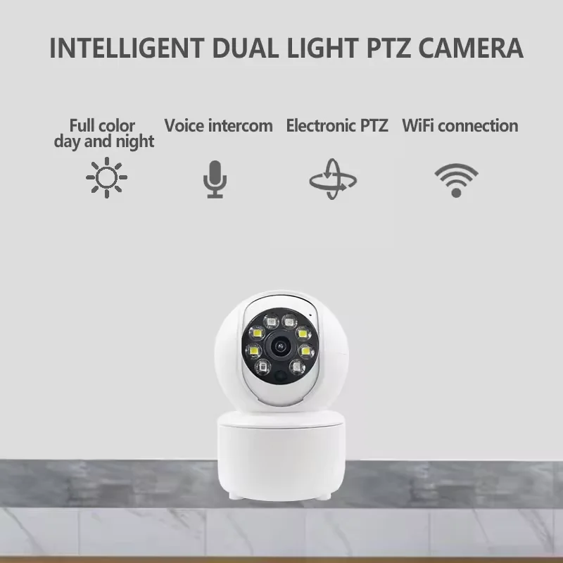 ICSEE App 2MP WIFI Smart Camera Security Protection Baby Monitor Full Color Night Vision Ai Human Tracking Two-Way Audio ICSEE 2