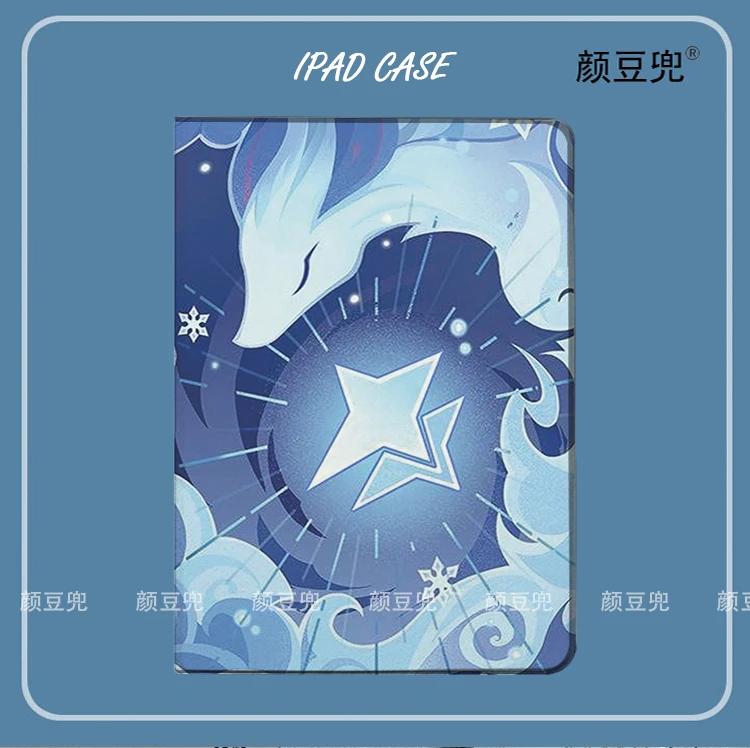 

Genshin Impact Ganyu Anime Case For iPad Air 4 5 10.9 Mini 5 6 for 2022 Pro 12.9 Case Luxury Silicone For iPad Air 4 5 10.9inch