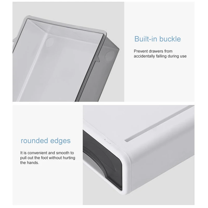 Description Picture 5 of itemDrawer Style Desktop Storage Box Cosmetics Dormitory Stationery Sorting Desk Storage Rack -1 piece