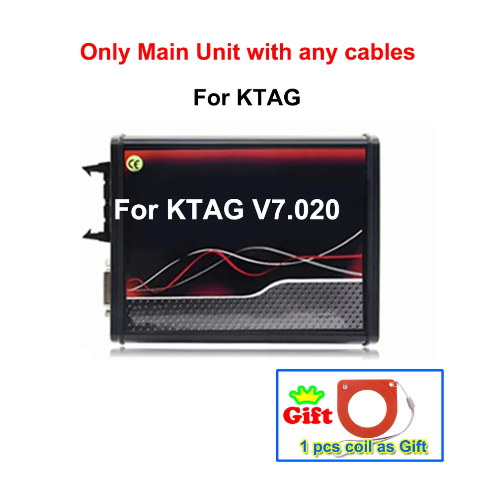 Auto ECU Tuning Kit, Universele 12V/24V Auto Online ECU Programmering Diagnostisch Hulpmiddel V2.8 Kt V7.020 OBD2 Rode PCB voor Auto, Vrachtwagen, Tractor, Motorfiets Diagnostische instrumenten