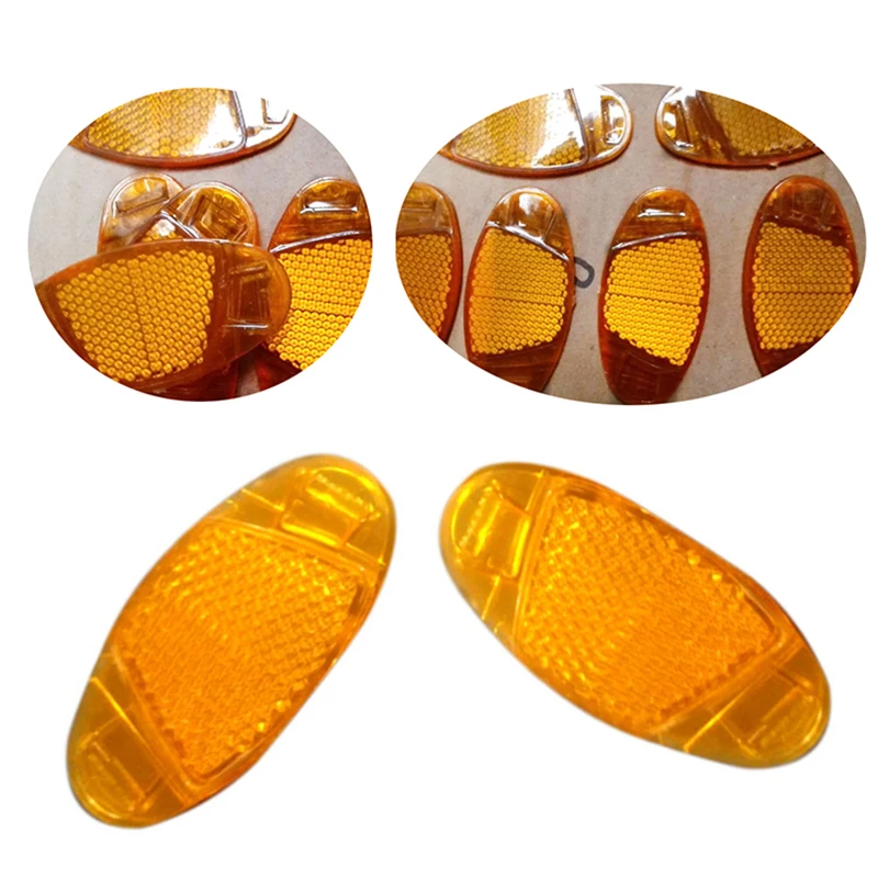 Bike Accessories Road Bike Warning Spoke Safety Reflector Light MTB Bicycle Wheel Rim Reflective Clip Reflector Light Cycling Accessories