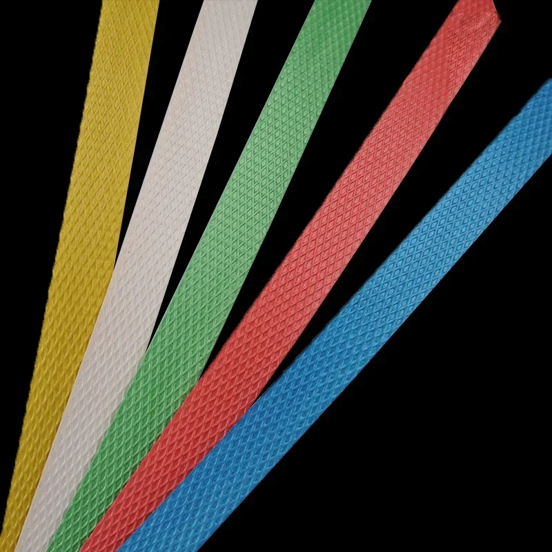 Color PP Hand Packing Tape Belt Strapping Fixed Braid Red Manual Rope Building Material Wood Goods Logistics Tray Book Box 2