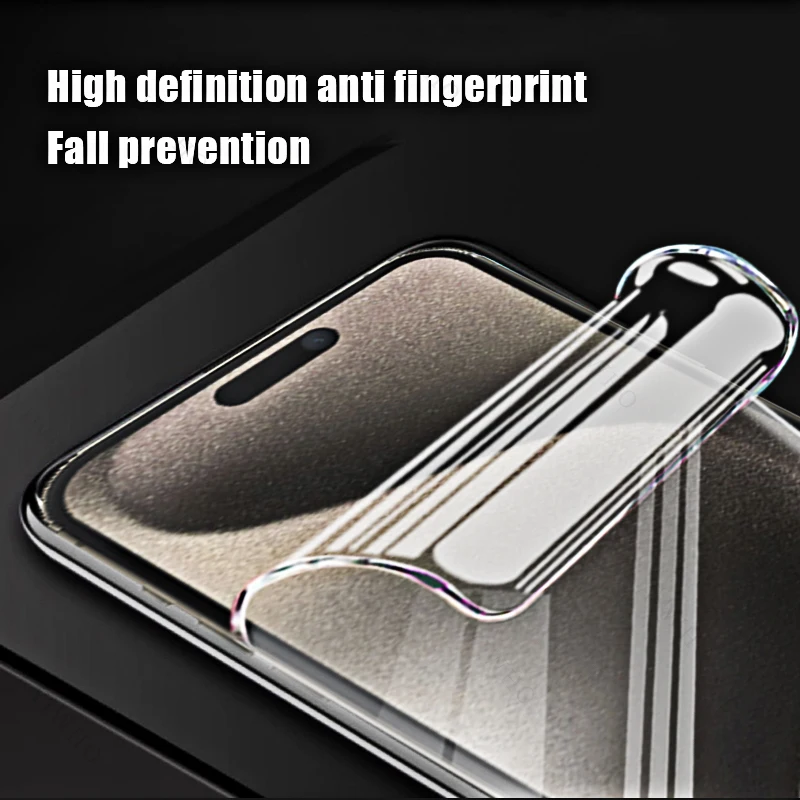 Hydrogel Soft Clear Film Screen Protector - 4 Pack