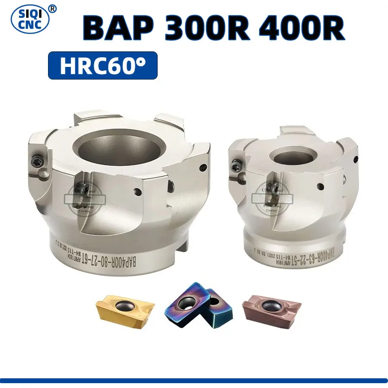 SIQI GDR 300R 400R BAP Face Milling Cutter Head FMB22 FMB27 FMB32 FMB40 Tool Holder APMT1135 APMT1604 Insert