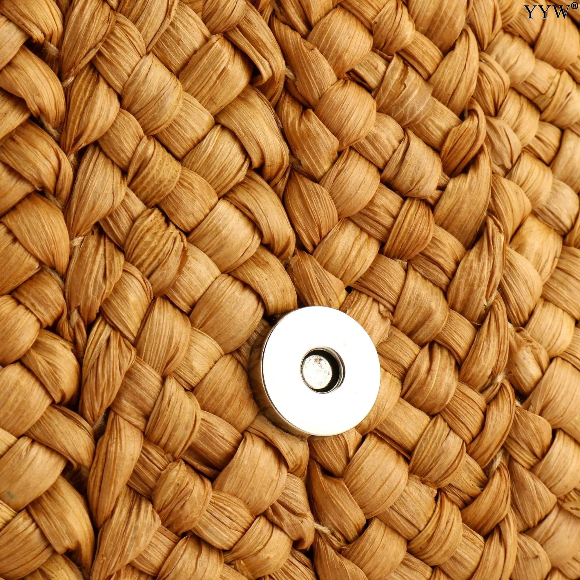 Summer Bucket Straw Bags For Women Woven Shoulder Bag High Quality Handmade Woven Beach Handbags Female Travel Shoulder Bags